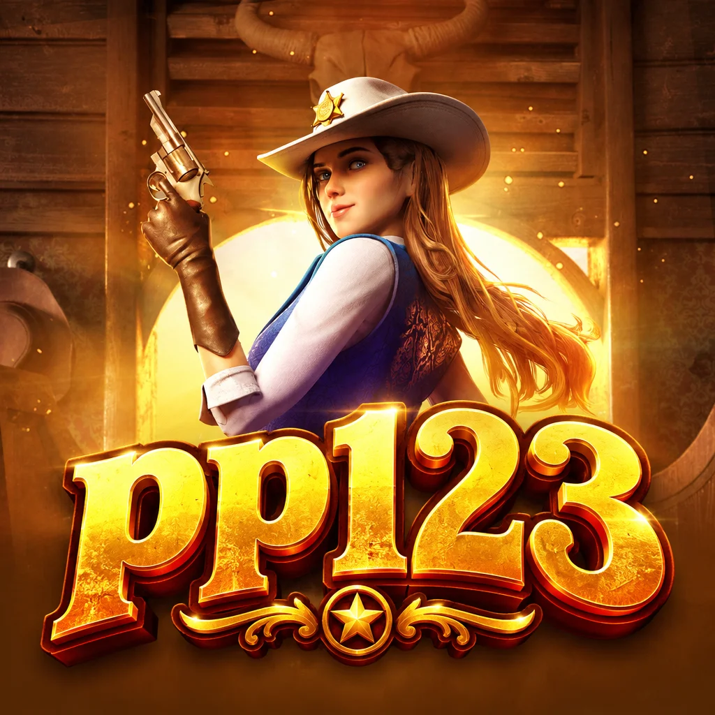 Karakter koboi wanita bersenjata di kota barat klasik dalam game Wild Bounty Showdown di pp123